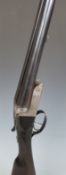 George Gibbs of Bristol 12 bore side by side ejector shotgun with named and engraved locks, engraved