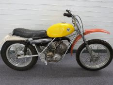 Circa 1972/3 AJS Stormer 250cc scrambler motorcycle, pre-74 trials eligible