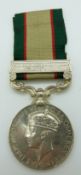 British Army India General Service Medal with clasp for North West Frontier 1936-1937, named to