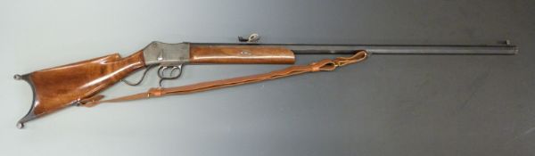Deactivated Martini Tanner & Co of Frauenfeld Switzerland .303 Martini underlever action rifle