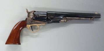 Colt Signature Series second generation 1860 .44 six shot double action percussion revolver with