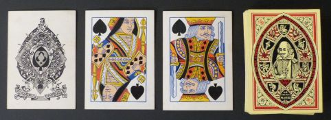 Goodall & Son, London playing cards. Standard double ended courts, turned, no indices, one way pips.