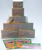 Six Corgi Classics The Showmans Range diecast model vehicle sets comprising Atkinson 8 Wheel Rigid