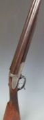 Adams & Co 12 bore sidelock side by side shotgun with named and engraved lock, engraved underside,