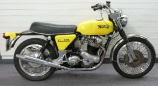 1975 Norton Commando 850 Mk IIA HRV 819N, 5766 miles, with V5C (with new headlamp shell back brake