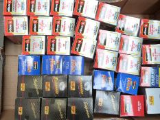 Thirty-four Burago and Maisto diecast model vehicles including Street Fire, Superior etc, all in