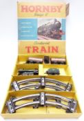 Hornby 0 gauge clockwork passenger train set 21, in original box