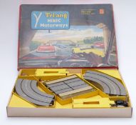 Tri-ang Minic Motorways model slot car set M1505, in original box