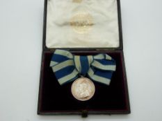 Queen Victoria 1897 Jubilee Medal for 60 years' reign by Wyon London, in presentation box
