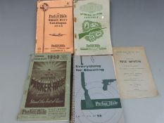 Four Parker-Hale gun catalogues comprising Small Bore Catalogue 1938, Sporting Selection Catalogue