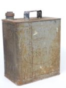 Vintage Esso 2 gallon petrol can.