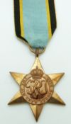 Royal Air Force WWII Air Crew Europe Star medal