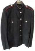 British Army number 1 dress uniform 'blues' jacket and trousers with regimental buttons for Royal