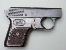 Webley Mark III .22 Sports starting pistol with named and chequered Bakelite grips, in original