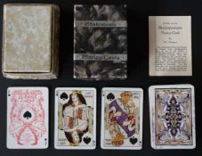 Waddingtons, England. Shakespearean non standard cards designed by F.C. Tilney. Courts are
