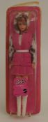 Mattel Barbie Fashion Doll in pink and animal print outfit, in original box