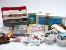 A large quantity of model maker's tools and materials, some relating to garden railways, to