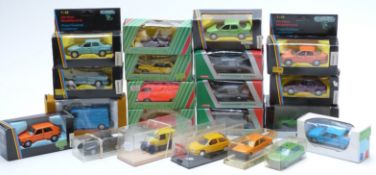 Twenty-one Schabak, Norev, Onyx and similar diecast model European cars, all in original boxes