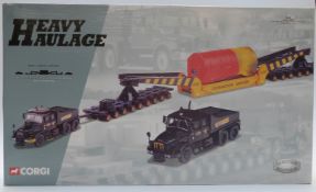Corgi Heavy Haulage 1:50 scale limited edition diecast model Wynns (GEC) Scammell Contractor x2,