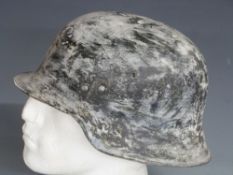WWII German steel helmet