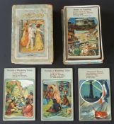 J.W. Spear & Sons, London. The Game of Globe Trotters playing card game. 15 sets of 4 illustrated