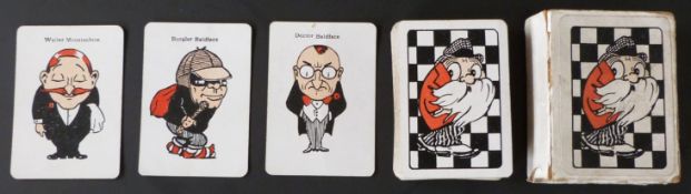 Waddingtons, England. Beaver playing card game designed by G.E.Studdy. 52 cards and scoring card