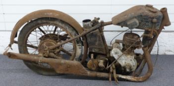 1932 Excelsior JAP engined 600cc side valve motorcycle project, believed originally registered UY