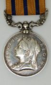 British Army British South Africa Company's Medal named to 2640 Pte D Rowland, 2nd Battalion Yorks/