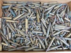 A large collection of under 10mm rifle cartridges including .38 .303 etc PLEASE NOTE THAT A VALID