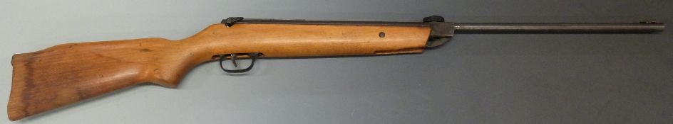 Diana G36 .22 air rifle with semi-pistol grip, adjustable sights, safety catch and scope rail, NVSN.