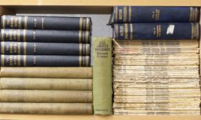 A quantity of vintage car interest books including 'The Modern Motor Engineer' and 'All About