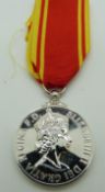 Fire Brigade Long Service Medal (Elizabeth II) named to sub officer Trevor D Davis