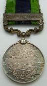 Royal Air Force India General Service Medal 1909 with clasp for Wazaristan 1921-24, named to