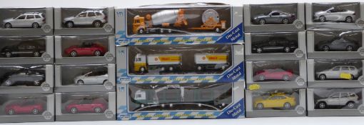 Nineteen Automax Collection 1:43 and 1:72 scale diecast model vehicles, all in original boxes.