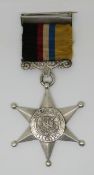 British Army Kimberley Star Mayors Siege Medal 1900 with 'a' Hallmark