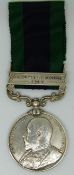 British Army General Service Medal (1909) with clasp for North West Frontier 1908, named to 4790