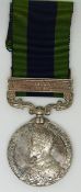British Army India General Service Medal (1909) with clasp for Afghanistan NWF 1919, named to 495122
