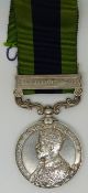British Army India General Service Medal (1909), with clasp for Mahsud 1919-20, named to 1648 Havr