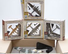 Four Model Power Postage Stamp Planes 1:100 scale diecast model aeroplanes 5391, 5402, 5402-1 and