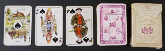 Speelkaartenfabriek Nederland, Amsterdam, Holland playing cards. Hollandia Whist. Non standard