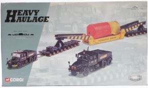 Corgi Heavy Haulage limited edition diecast model Wynns (GEC) Scammell Contractor x2, Nicholas