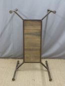 Industrial/ shopfitting/ haberdashery Superdry display stand/ table W130 x D130 x H80cm