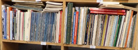 A large collection of inland waterways, canal and other interest books and booklets including many