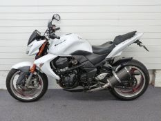 2009 Kawaski Z1000 motorcycle WR09 FMM last MOT dated 01/08/17 recorded a mileage of 22481, from a