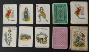 H.P. Gibson & Sons, London, England Peter Pan playing card game. First edition. From drawings by