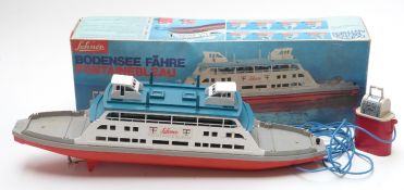 Schuco Bodensee Fahre Fontainbleau remote control model boat 763 380, in original box