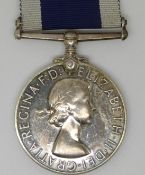 Royal Navy, Elizabeth II Long Service and Good Conduct Medal, named to 88580 B P Ryan, HMS
