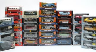 Thirty-two NEX, Road Racer, Edison Giocattoli, Welly and similar diecast model cars, all in original