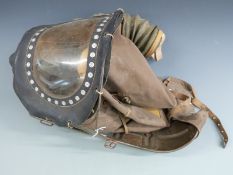 WWII baby's gas mask/hood dated 10/1939