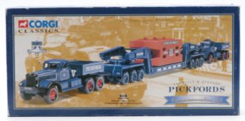 Corgi Classics 1:50 scale limited edition diecast model Pickfords Commemorative Set Diamond T